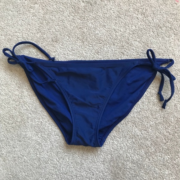 Navy blue string bikini bottoms Clearance